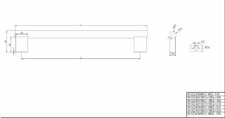 Grimme fogantyú, 342 x 12 / 320 mm, rozsdamentes acél #5
