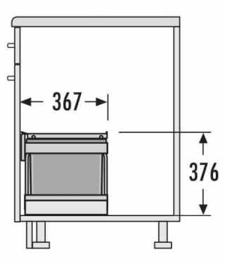 Hailo AS Raumspar Tandem S plus 12/8/8/D #3