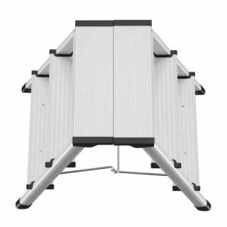 Hailo D60 StandardLine összecsukható alumínium létra 3 lépcsős #2