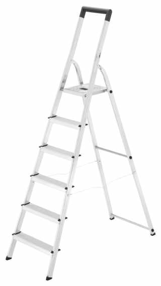 HAILO L40 StandardLine 6 lépcsős összecsukható alumínium létra #1