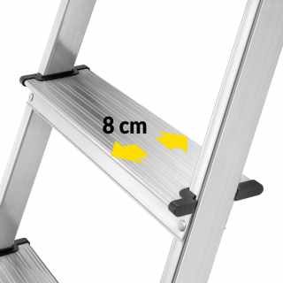 HAILO L40 StandardLine 6 lépcsős összecsukható alumínium létra #5