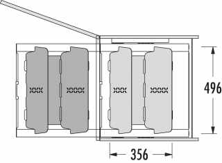 Hailo Set Shoe Rack/cipőtartó szett fehér #3