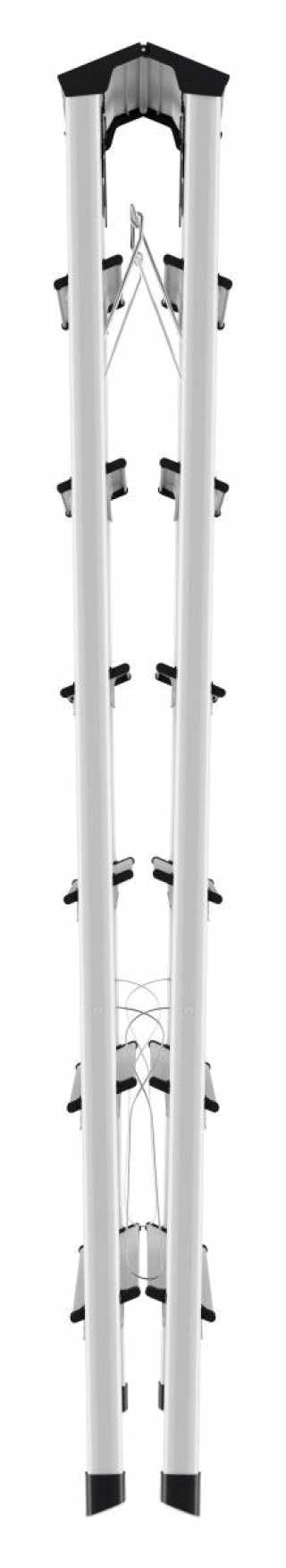HAILO D60 StandardLine kétoldalas biztonsági létra 2x7 lépcsős #3