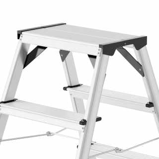 HAILO D60 StandardLine kétoldalas biztonsági létra 2x7 lépcsős #4