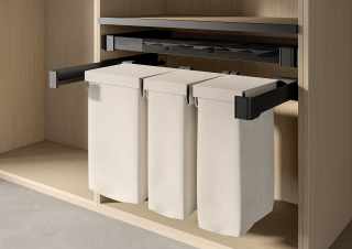 Kesseböhmer CONERO rendszerező szett 72 H mélység: 475 mm szélesség: 760-820  mm fekete #3