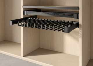 Kesseböhmer CONERO rendszerező szett 72 H mélység: 475 mm szélesség: 910-970  mm fekete #2