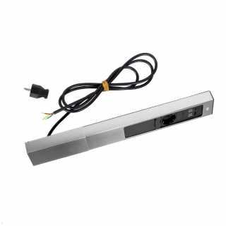 Bachmann CASIA2 Univerzális sarokdugalj 3x230V+1xUSB A&C 22W töltő inox optika #8