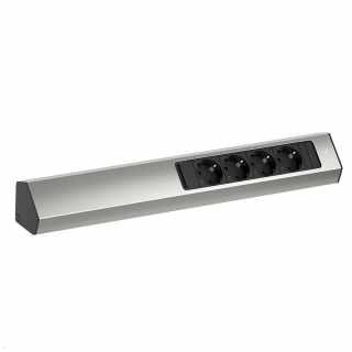 Bachmann CASIA2 Univerzális sarokdugalj 4x230V inox optika #1