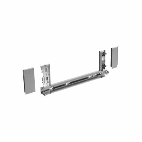 Hettich AvanTech YOU Inlay fiók oldallap 600 mm balos szürke magasság 187 mm (ipari kiszerelés)