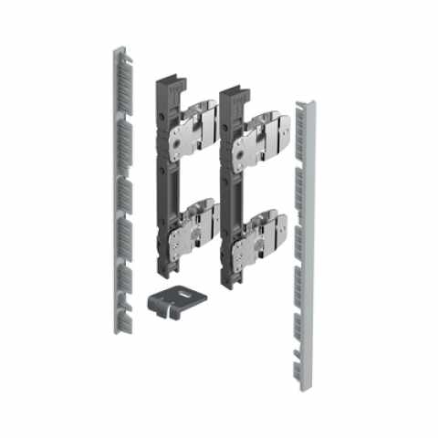 Hettich AvanTech YOU frontrögzítő belső előlaphoz,187 mm magas, szürke