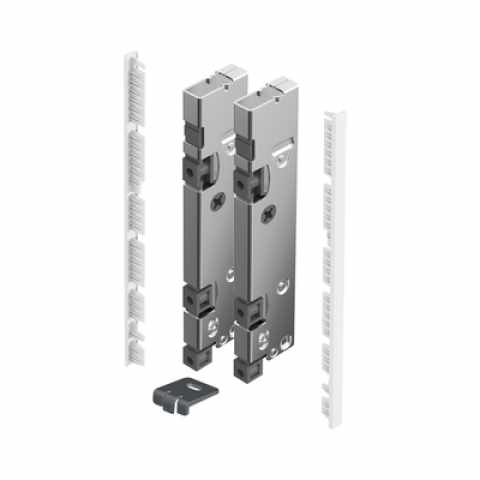 Hettich AvanTech YOU Inlay fiók frontrögzítő belső előlaphoz,187 mm magas, fehér