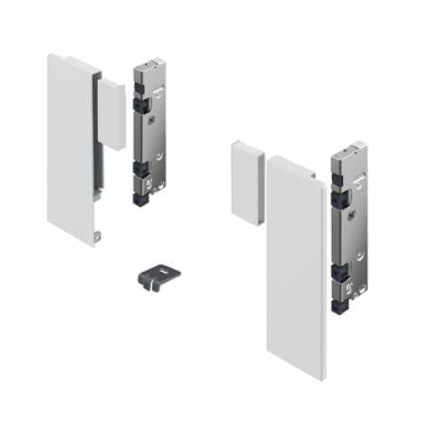 Hettich AvanTech YOU frontrögzítő Inlay belső fiók tartóprofil változathoz,187 mm magas, fehér