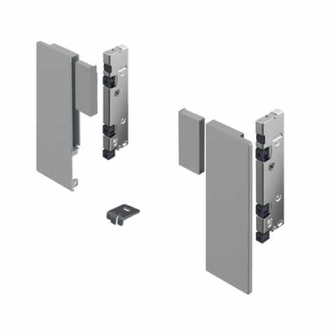 Hettich AvanTech YOU frontrögzítő Inlay belső fiók tartóprofil változathoz,187 mm magas, szürke