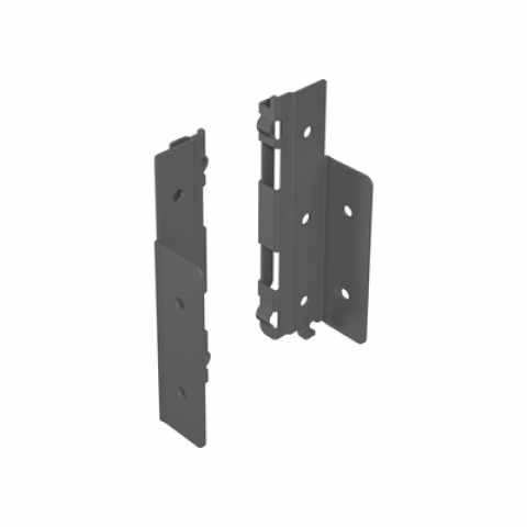 Hettich AvanTech YOU hátlaptartó  jobbos 139 mm magas, antracit
