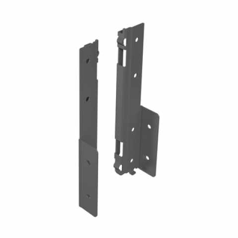 Hettich AvanTech YOU hátlaptartó  jobbos 187 mm magas, antracit