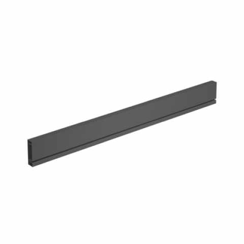 Hettich AvanTech YOU alumínium hátlap, 2000mm hosszú,101 mm magas, antracit