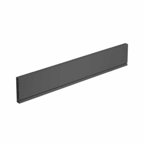 Hettich AvanTech YOU alumínium hátlap, 2000mm hosszú,139 mm magas, antracit