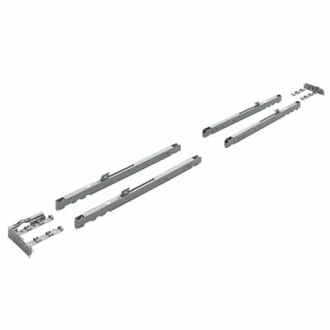 Hettich Topline XL tolóajtó rendszerhez Silent System csillapítás, 2 ajtós kivitel, 15-35 kg.
