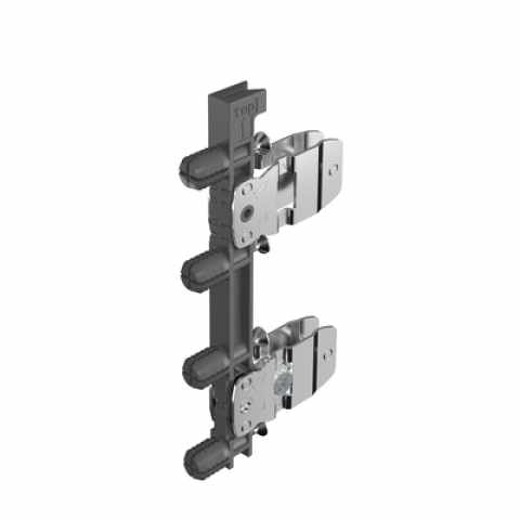 Hettich AvanTech YOU frontrögzítő bepréseléshez 187 mm magas