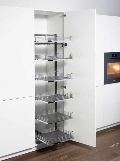 Kesseböhmer TANDEM solo ARENAplus Classic polc 600mm Silver/Grey VPE:2