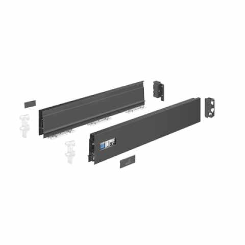 Hettich Atira fiók szett, 300 mm antracit magasság 70 mm