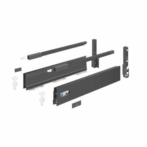 Hettich Atira fiók szett, 350 mm antracit magasság 176 mm