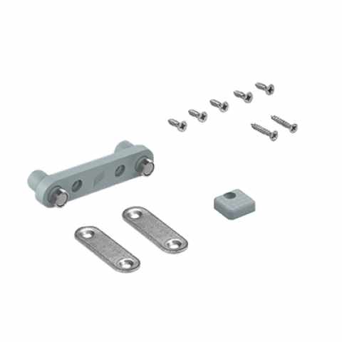 Hettich WingLine L Standard mágneses zárvatartó készlet a Pull to move szetthez, szürke