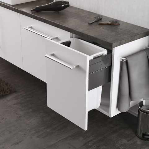 HAILO Laundry Carrier 450 Bathroom dark grey