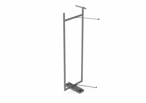 Kesseböhmer Tandem III belső keret mozgató szerelvénnyel 600/1700 mm silver