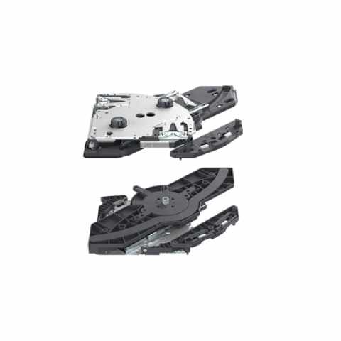 Hettich FurnSpin S Push to open Silentel felül, bal
