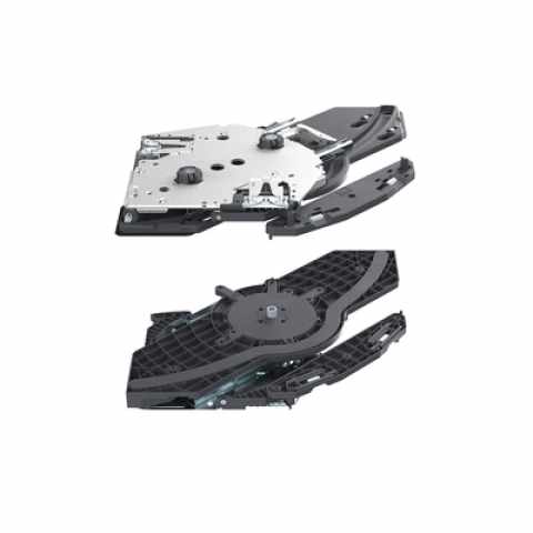 Hettich FurnSpin M Silent Systemmel, bal