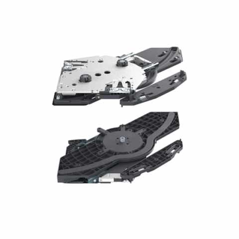 Hettich FurnSpin M Push to open Silentel alul, bal