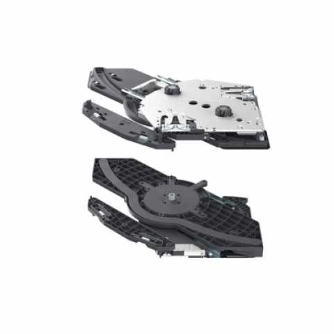 Hettich FurnSpin M Push to open Silentel alul, jobb