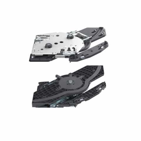 Hettich FurnSpin M Push to open Silentel felül, bal