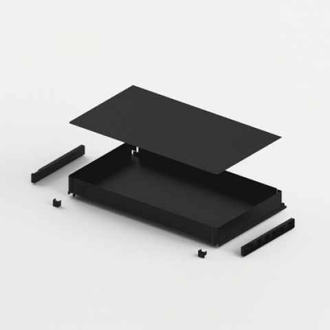 Hettich Naro 200 belső fiók, 900 mm, antracit