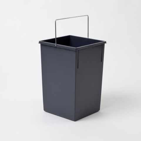 Hailo 15 literes belső vödör, sötétszürke