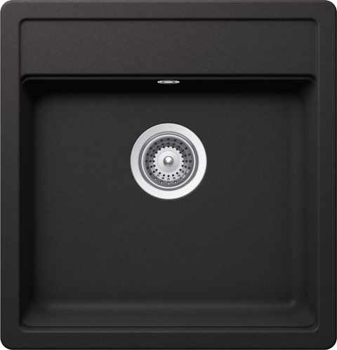 HKT, Lentos 50 gránit mosogatótálca 50cm-es szekrénybe, fekete