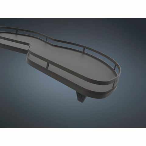 Kesseböhmer LeMans II 600mm balos ARENAplus Style-Anthracite/Anthracite