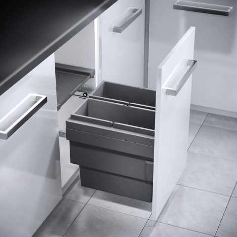 Hailo AS Cargo Synchro 450 18/18 Anthracite