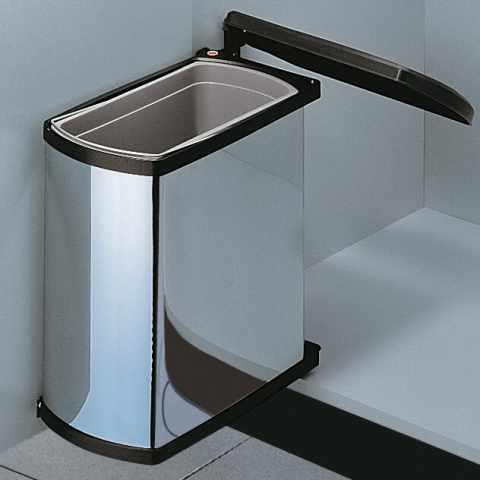 Hailo AS Uno 18 stainless steel/black ÖKO FLEX