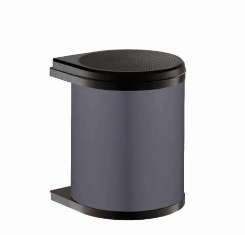 Hailo AS Mono 15 sötétszürke/fekete