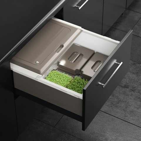Hailo MICRO GARDEN beépíthető mikro zöldség nevelő okos funkcióval 600-as fiókba